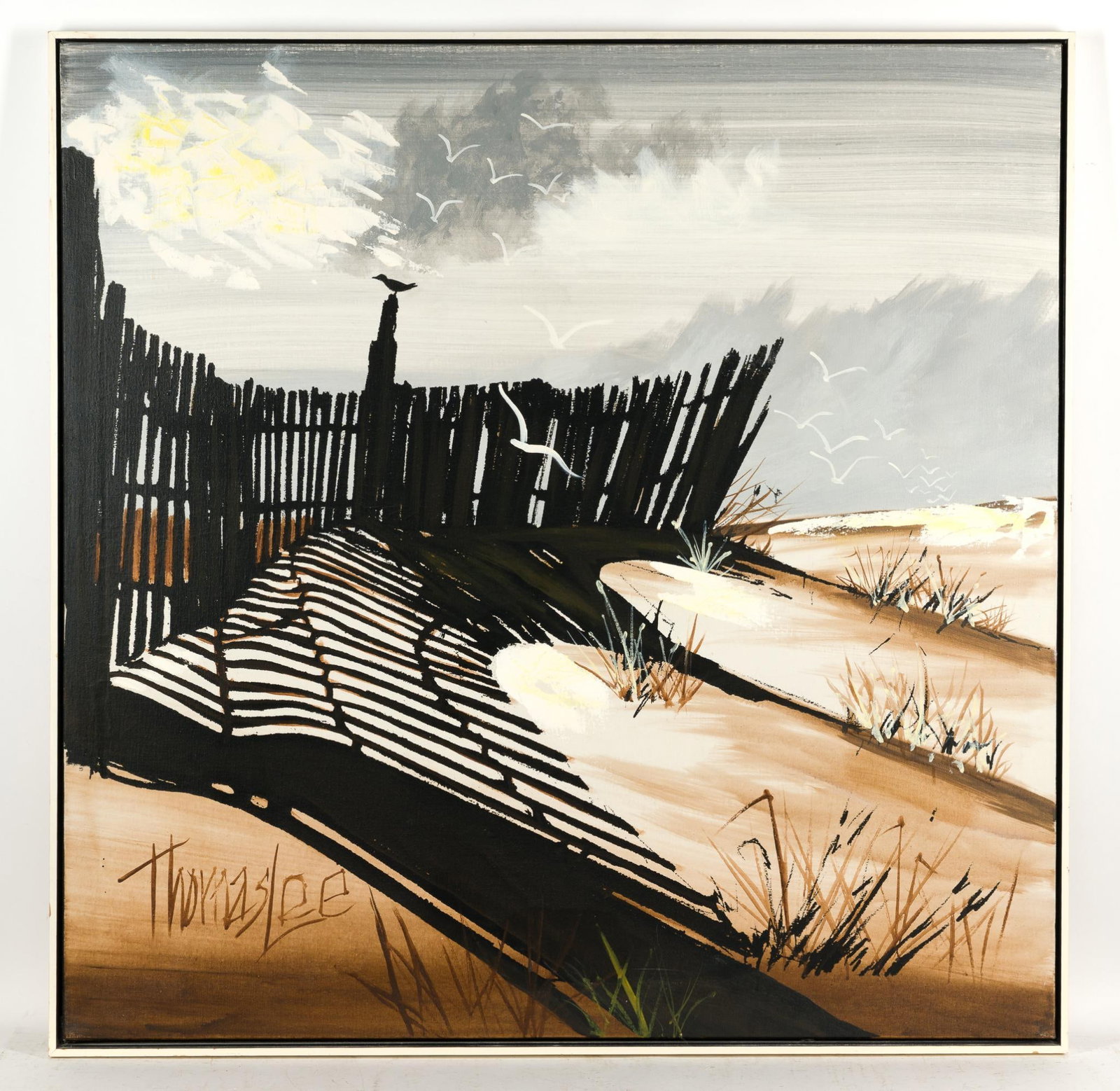 Thomas Lee Seaside Painting (1 of 3)
