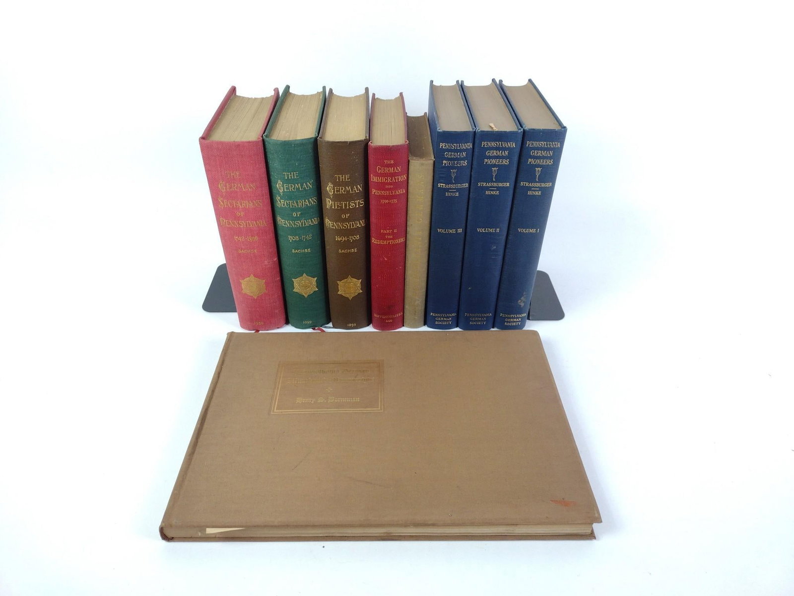 9 Antique Books on Germans in Pennsylvania (1 of 10)