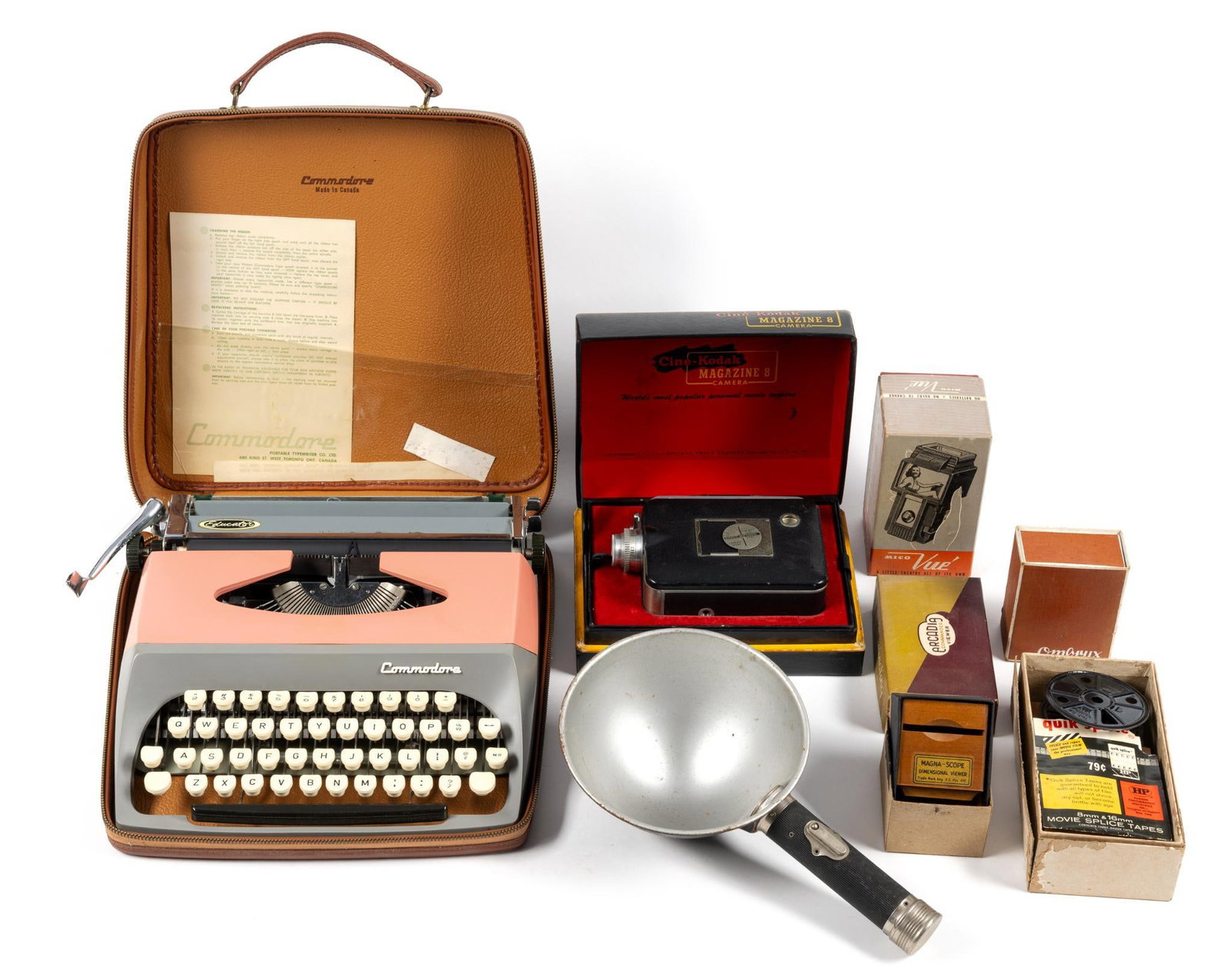 Cine-Kodak Magazine 8, Concord Typewriter & More (1 of 5)