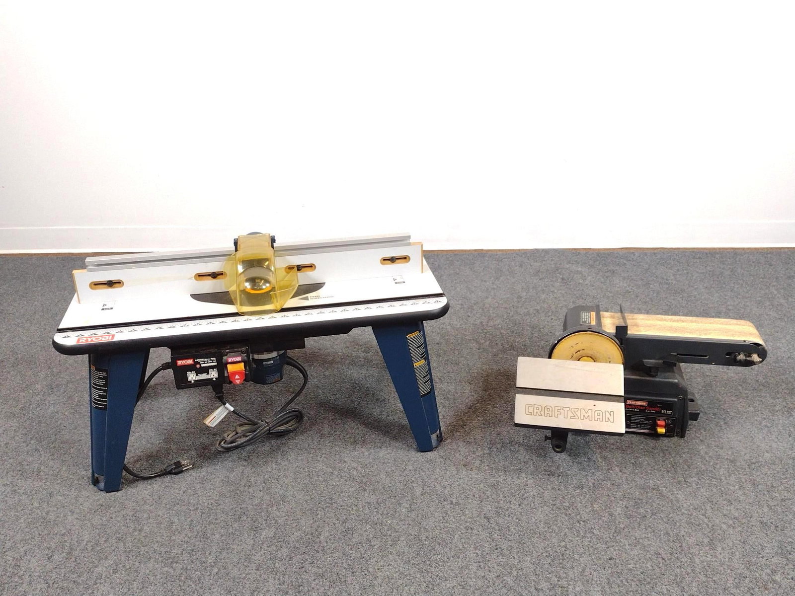 Ryobi Router Table & Craftsman Sander (1 of 5)