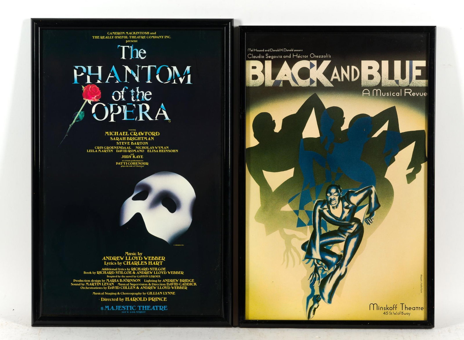 2 Framed Posters