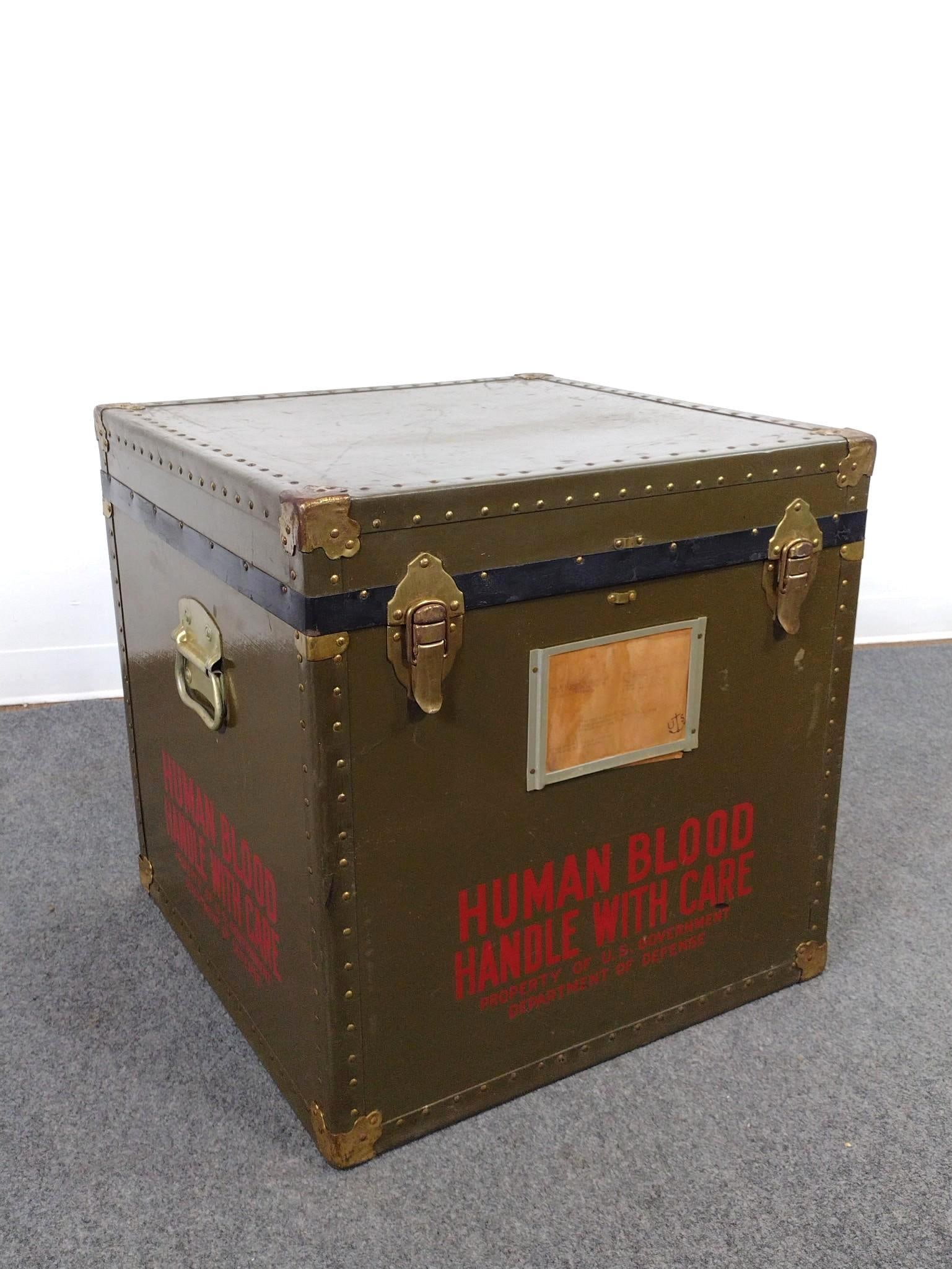 Department of Defense Human Blood Transport Crate (1 of 5)