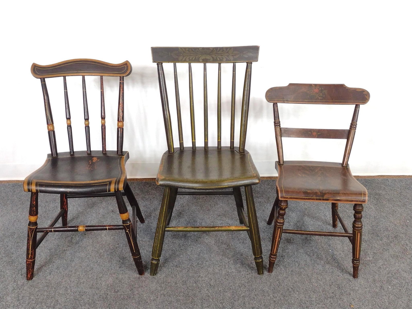 3 Painted Chairs (1 of 5)