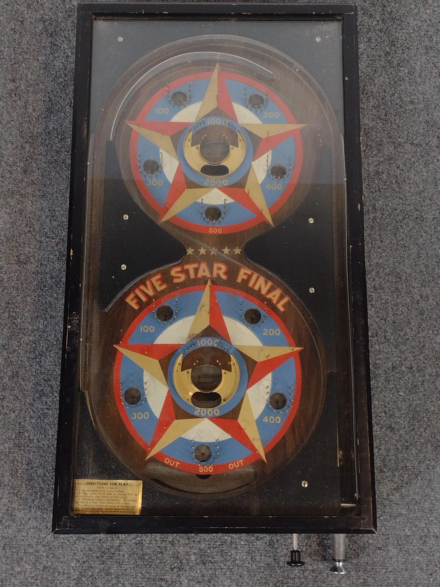 Five Star Final Countertop Pinball Machine (1 of 8)