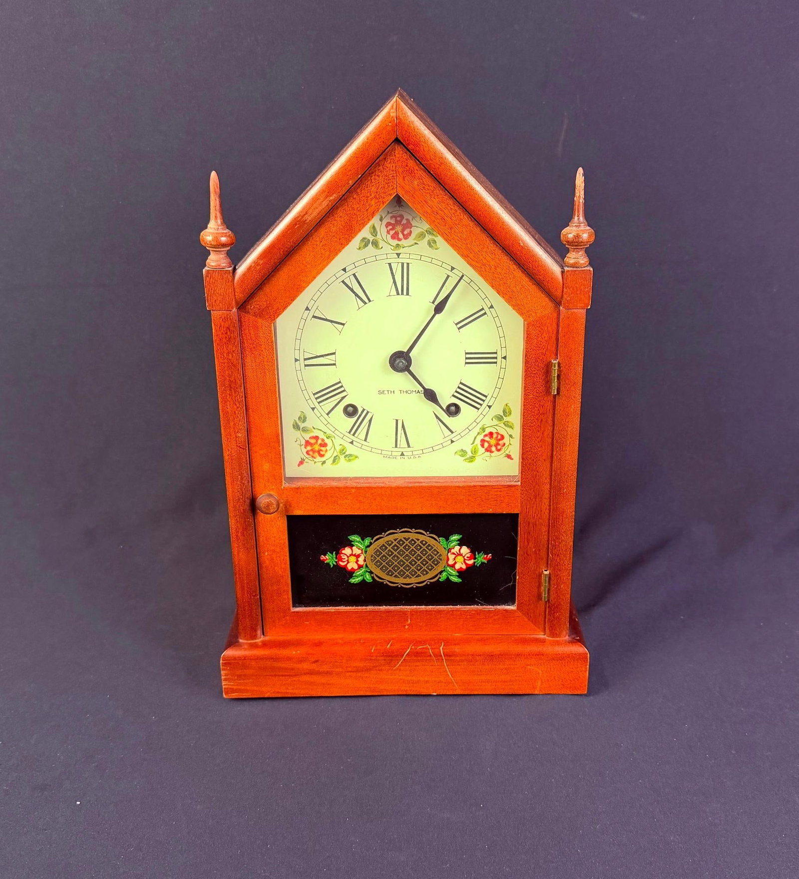 Vintage Seth Thomas "Sharon" Mantle Clock (1 of 4)