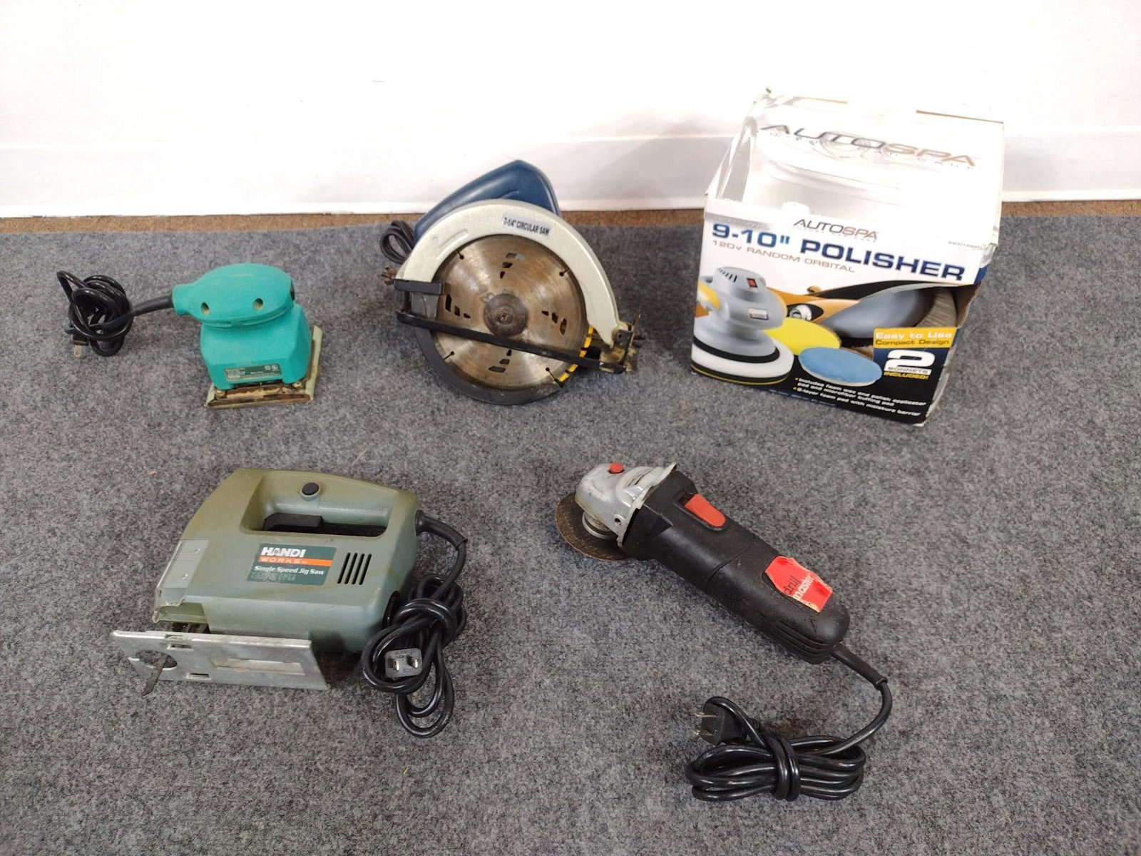 5 Corded Power Tools Incl. Handi Works & AutoSpa (1 of 4)