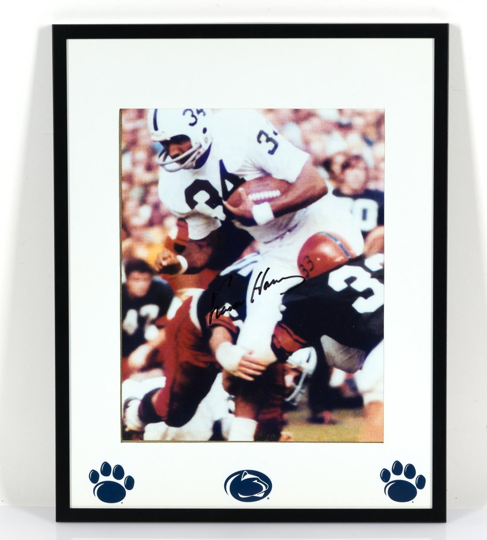 Franco Harris Penn State Signed Photo w/ COA (1 of 4)