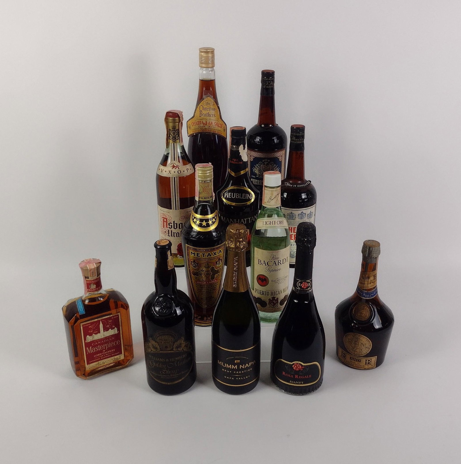 12 Bottles of Estate Alcohol: Includes Bacardi; Canadian Masterpiece; Christian Brothers; and more. IMPORTANT NOTE: This lot cannot be shipped. Must be picked up at 1500 Paxton St. Harrisburg, PA 17104 with proper photo ID.