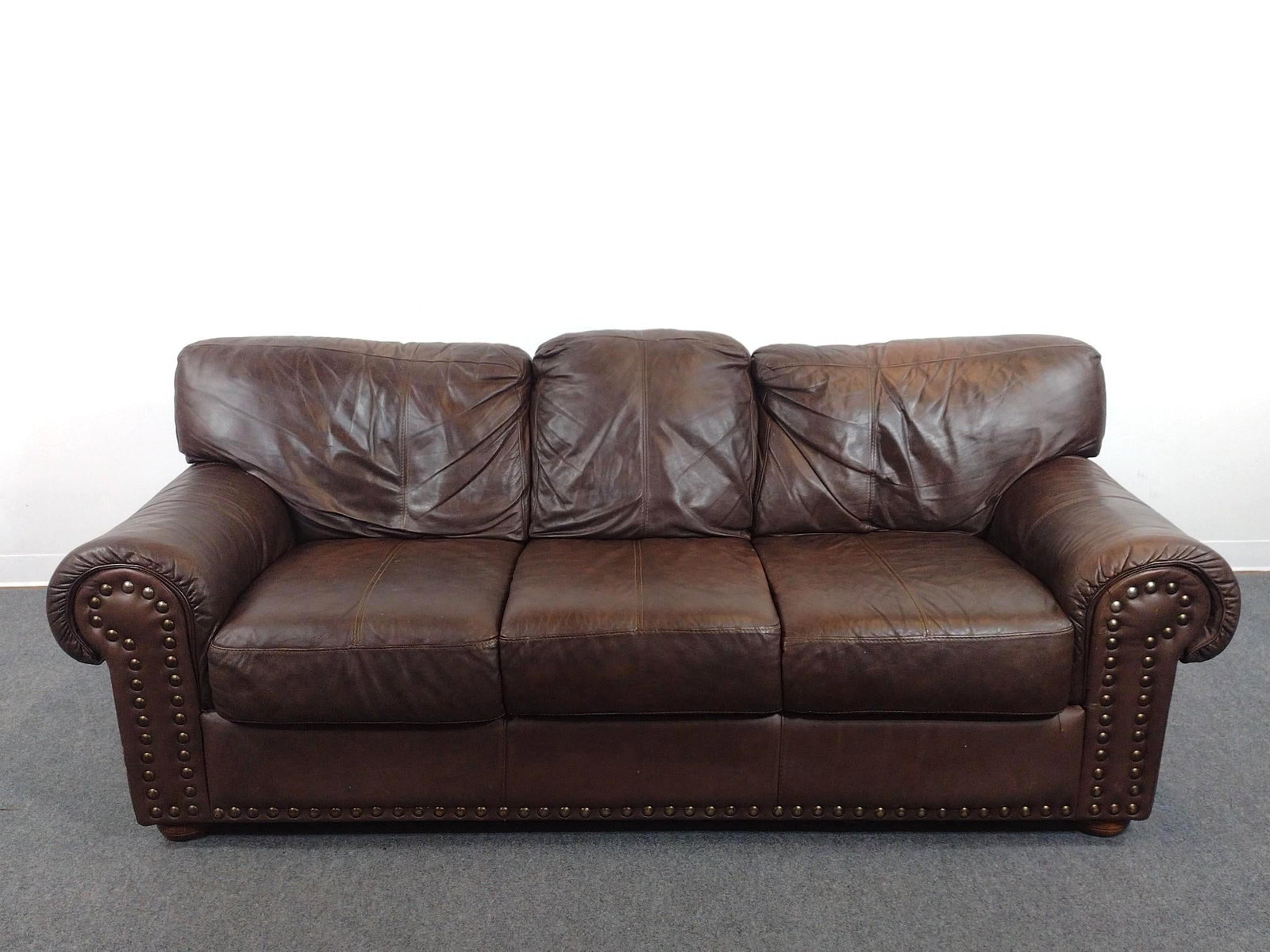 Due Linee Salotti Leather Sofa (1 of 9)