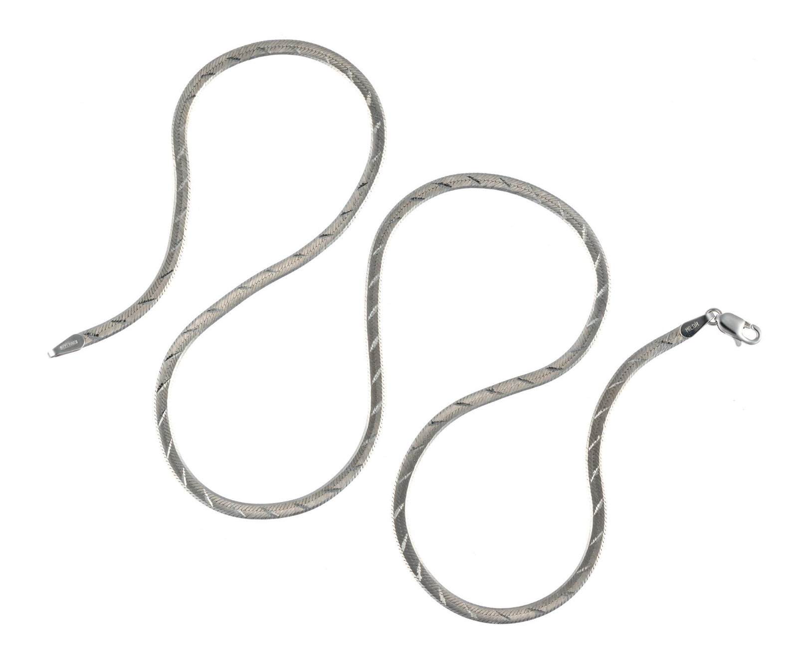 14K White Gold Chain Necklace (1 of 4)