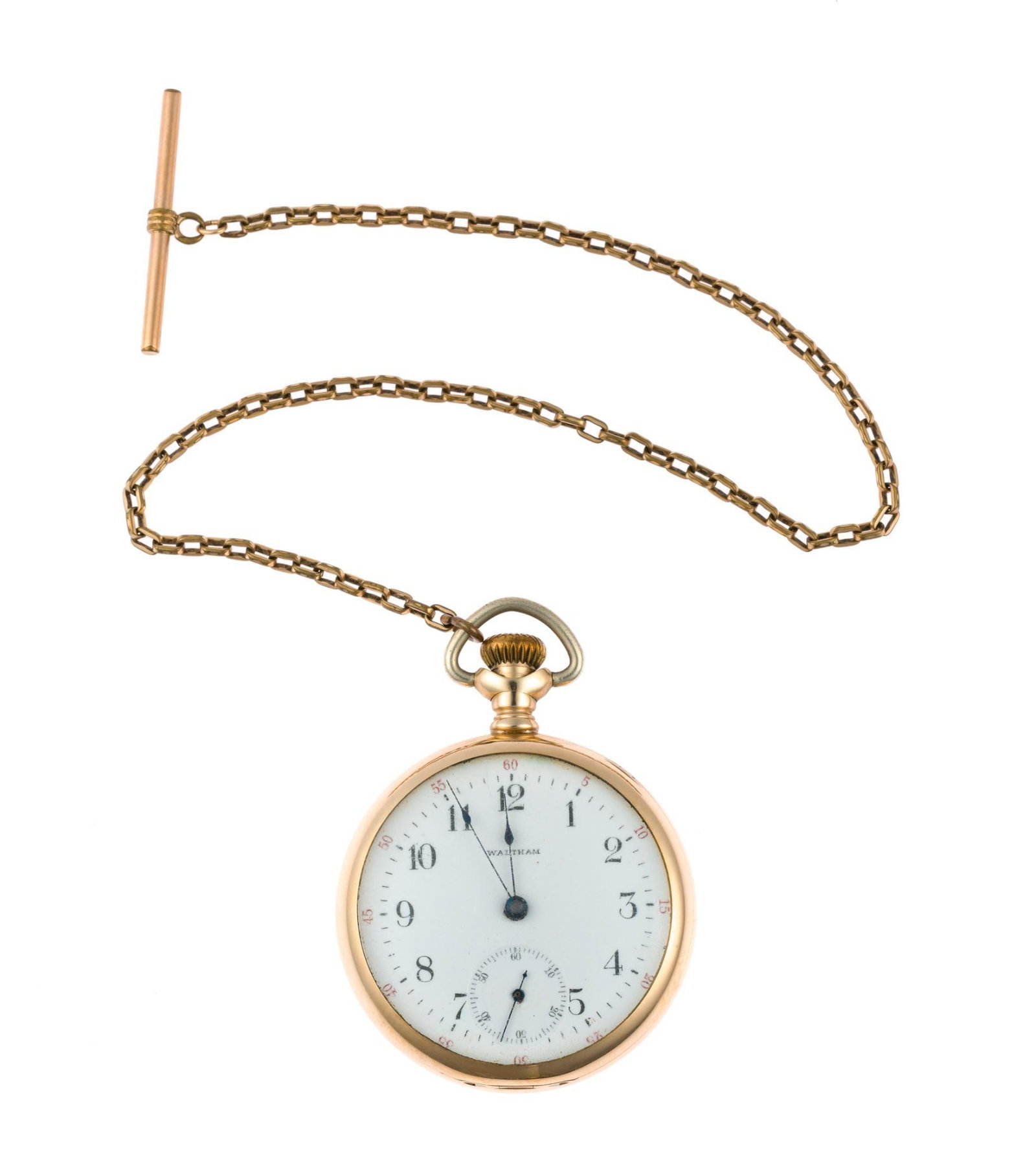 14K Gold Waltham Pocket Watch (1 of 5)