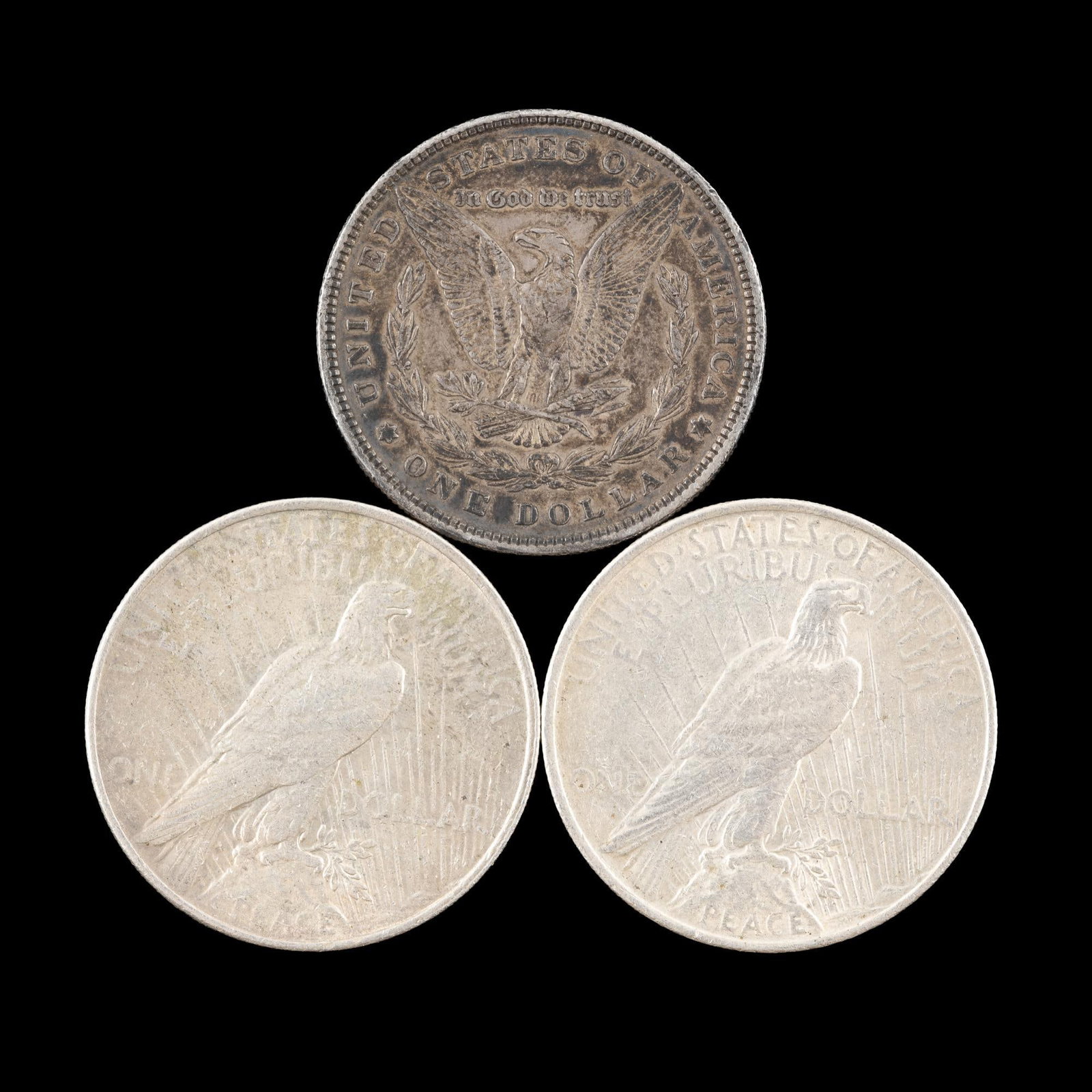 Three Silver Dollars - 2