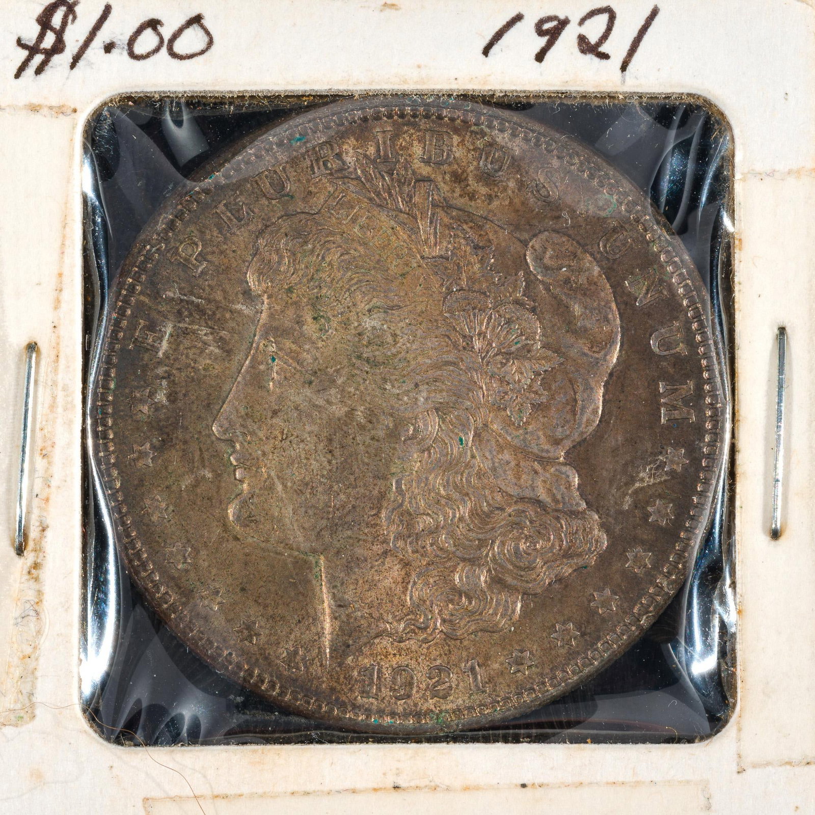 1921 Morgan Silver Dollar (1 of 2)