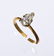 .85 Carat Pear Shaped Diamond Engagement Ring