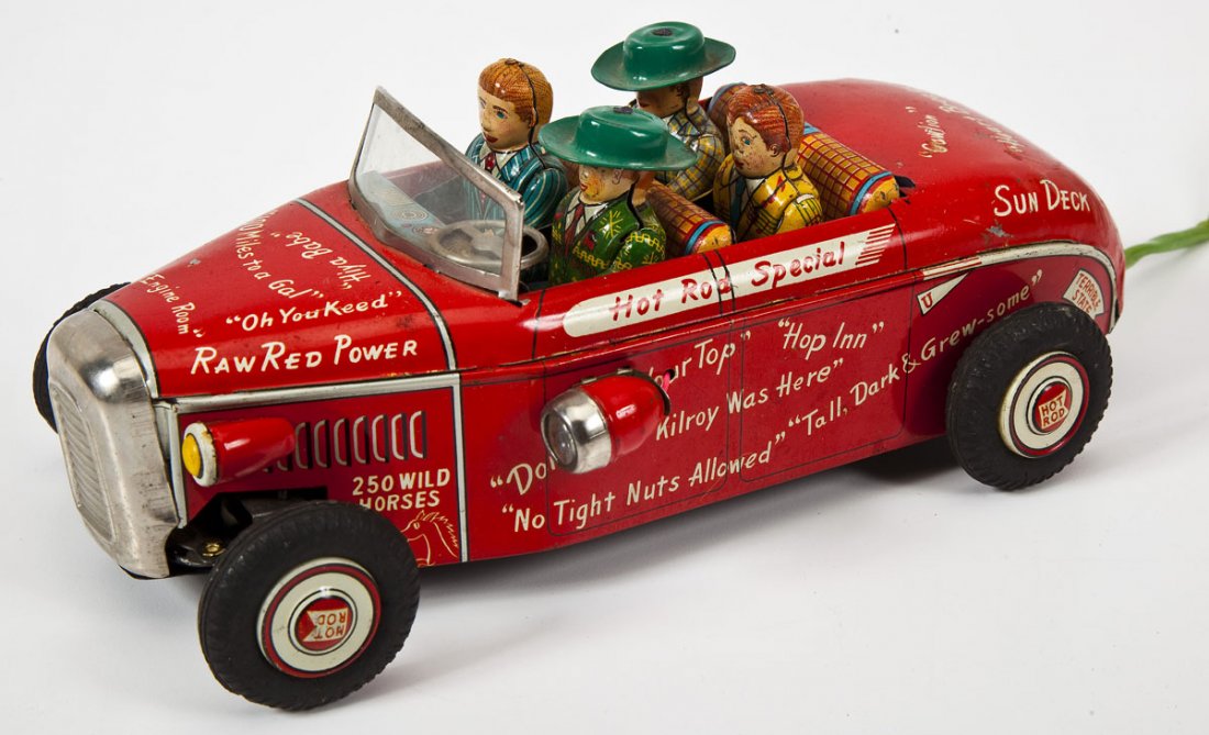 Line Mar College Jalopy Battery Op Car Japan (1 of 5)