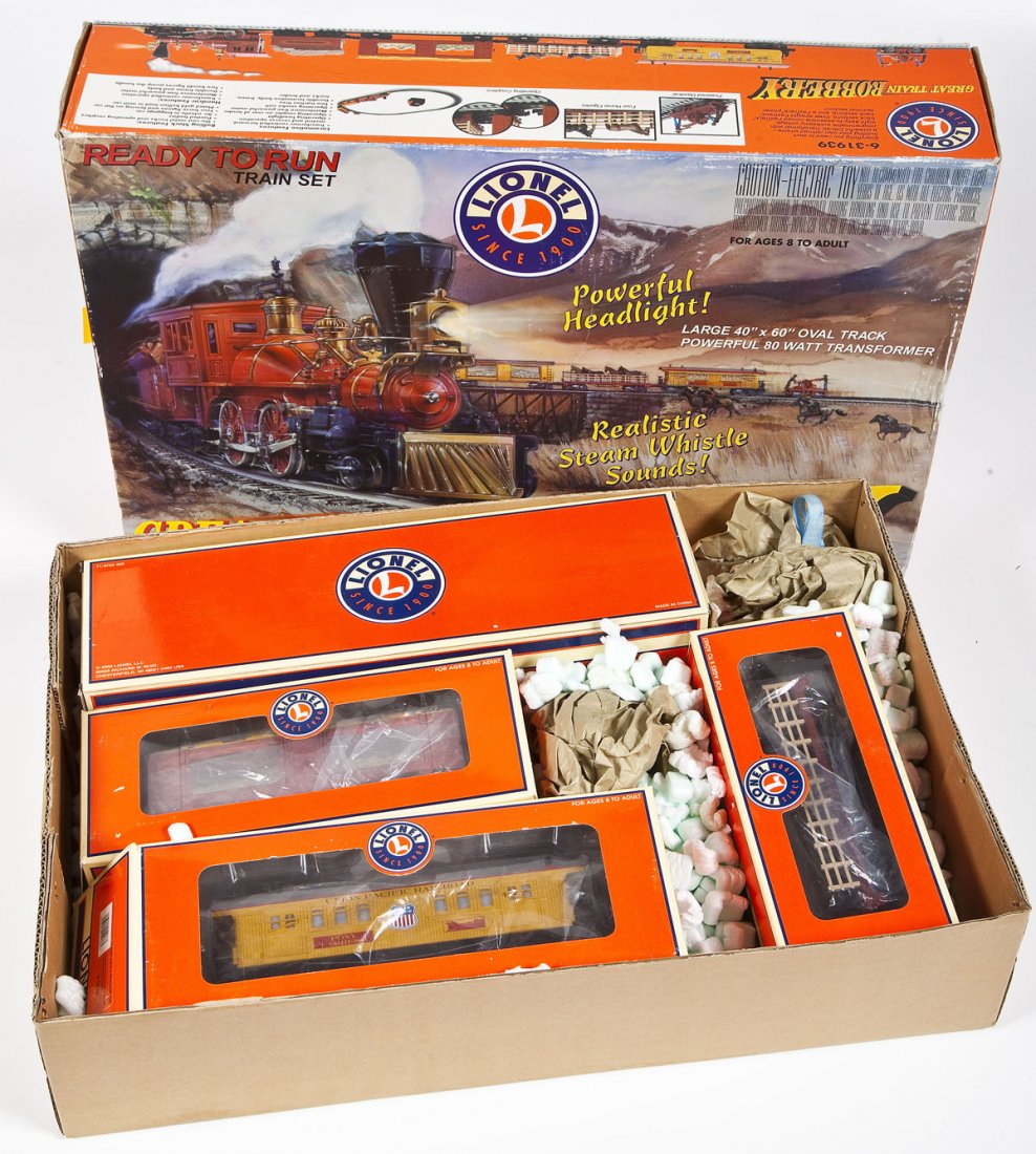 lionel great train robbery set