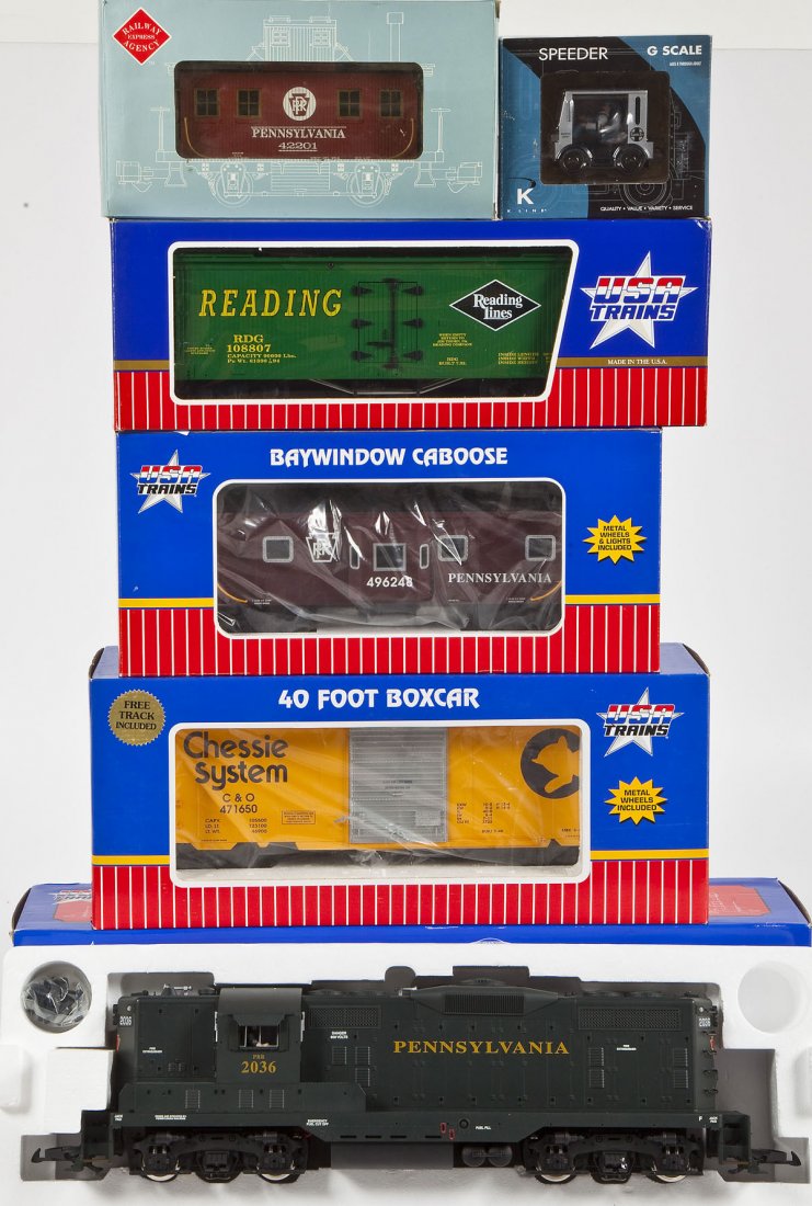 USA Trains G Gauge Assembled Train Set (1 of 2)