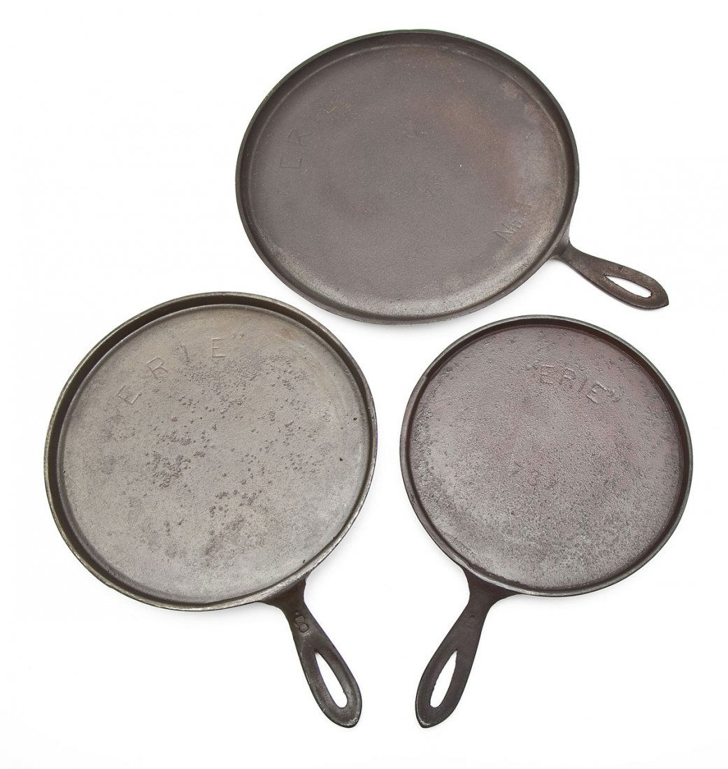 Erie No. 7, No. 8 & No. 10 Regular Griddles (1 of 2)