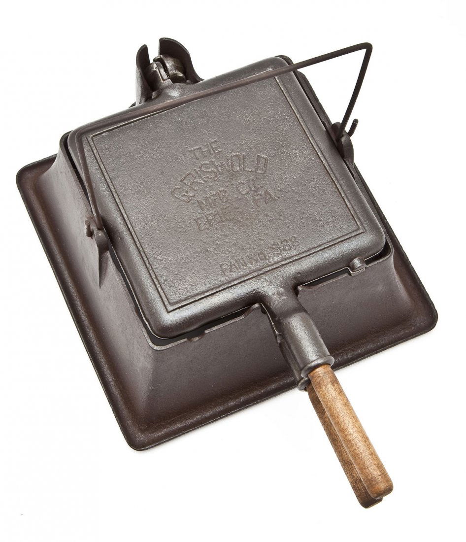 Griswold No. 11 Waffle Iron, American (1 of 3)