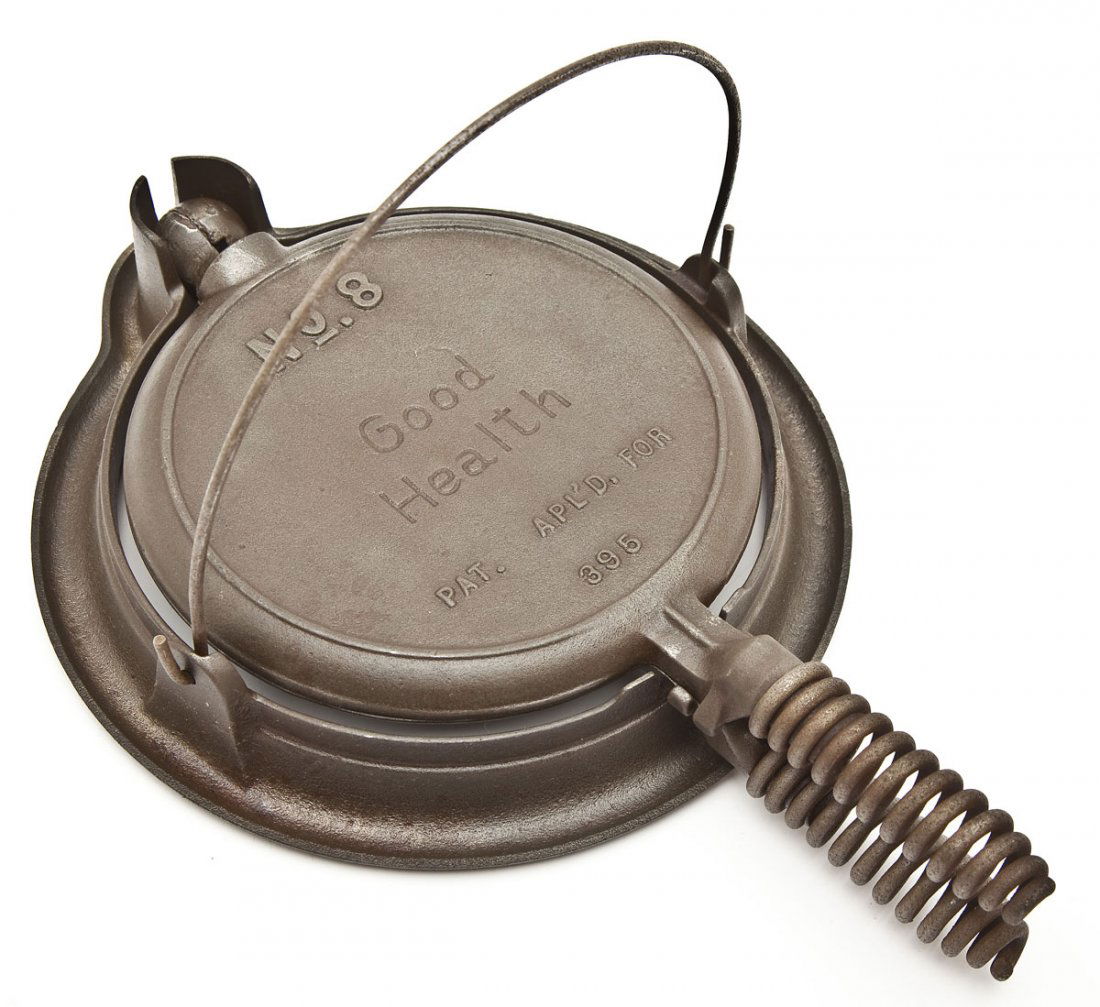 Griswold No. 8 Good Health Waffle Iron (1 of 3)