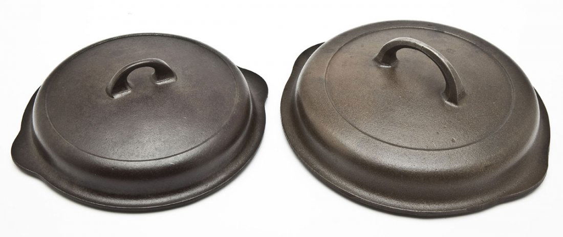 Griswold No. 5 & No. 6 Skillet Covers, High Dome (1 of 2)