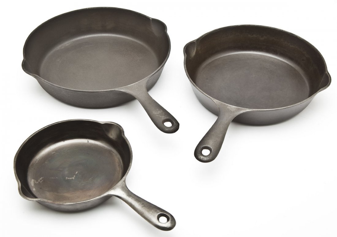 Griswold No. 3, 6 & 7 Good Health Skillets (1 of 2)