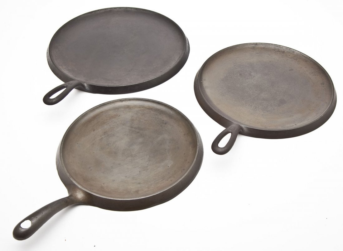 Griswold No. 8, 9 & 10 Handle Griddles (1 of 2)