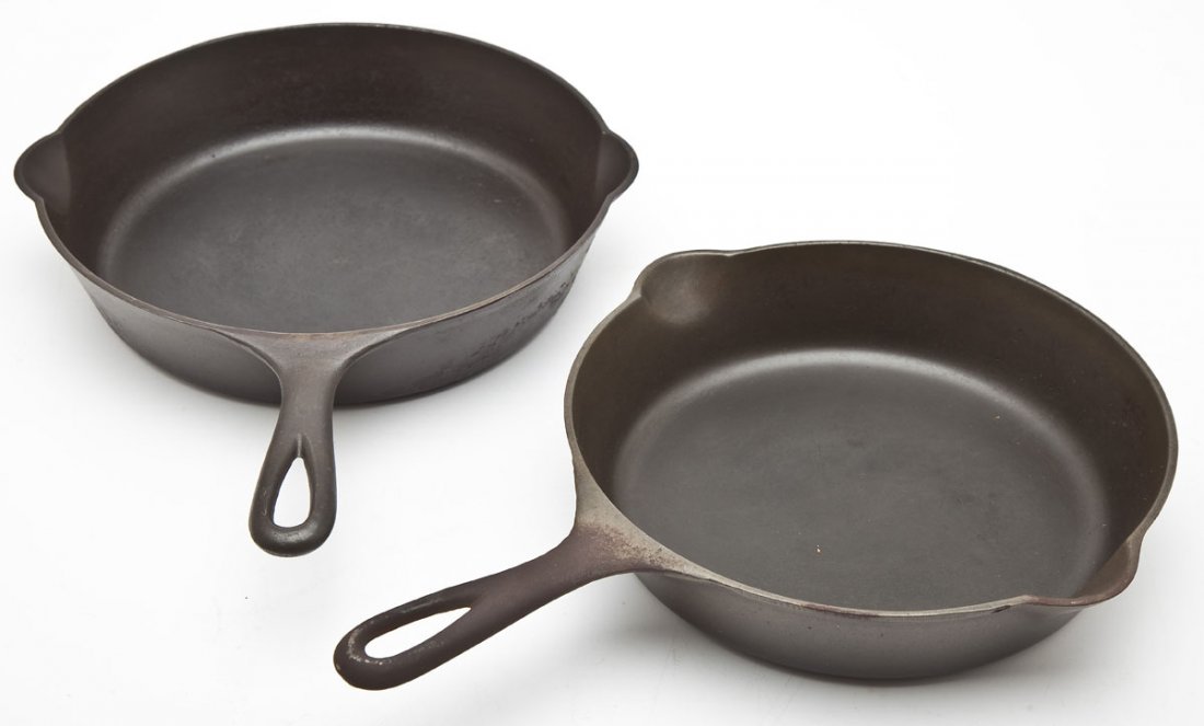 Griswold No. 6 & No. 7 Skillets (1 of 2)