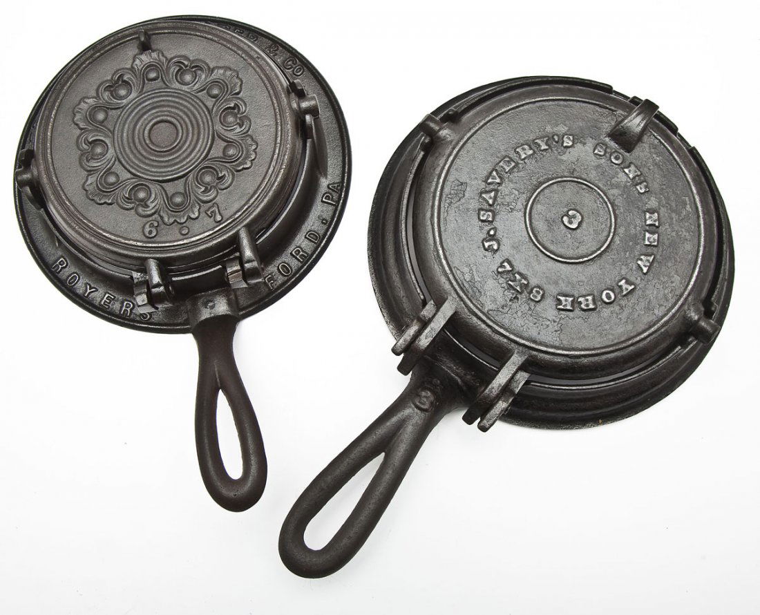 2 Waffle Irons incl Buckwalter & Savory (1 of 2)
