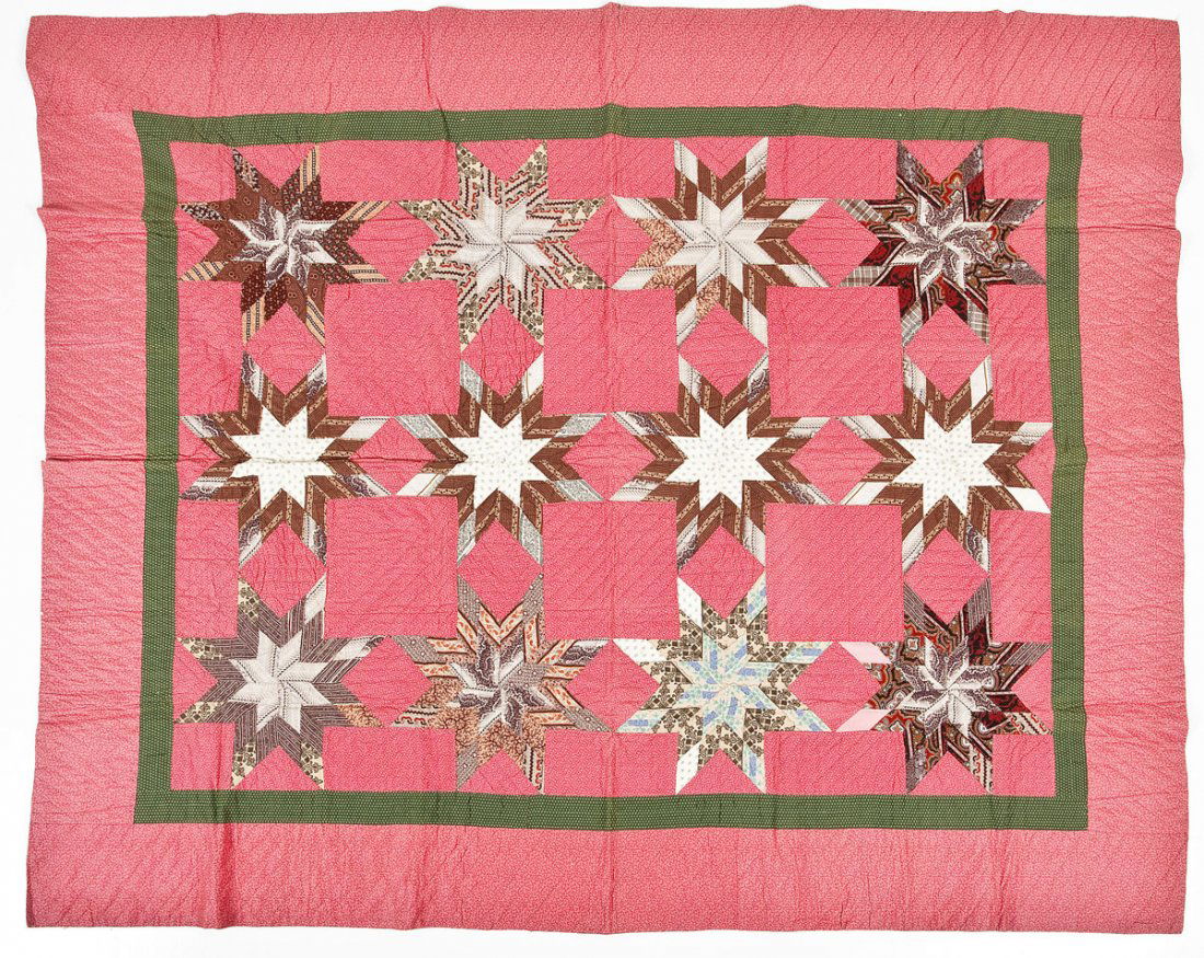 Eight Point Star Variation Quilt (1 of 6)