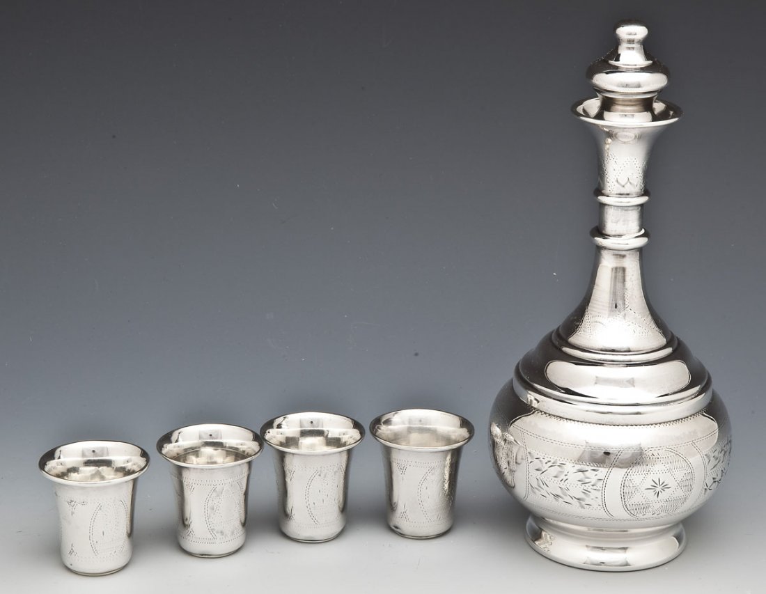 Sterling Silver Cordial Set (1 of 3)