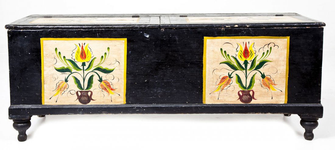 Decorated Pennsylvania Woodbox (1 of 10)