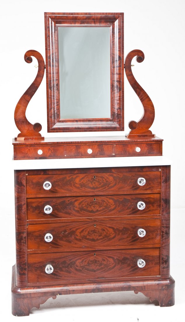 Restoration Empire Mirrored Bureau (1 of 10)