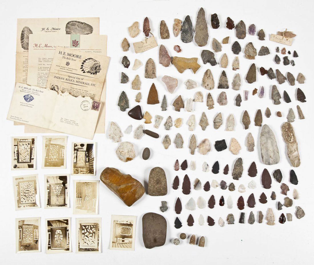 Native American Stone Tools and Related Ephemera (1 of 5)