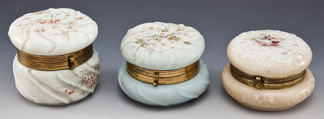 3 Wavecrest Hand Painted Dresser Boxes (1 of 5)