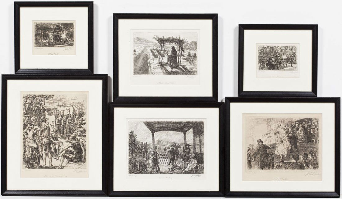 John French Sloan (American, 1871-1951) (1 of 8)