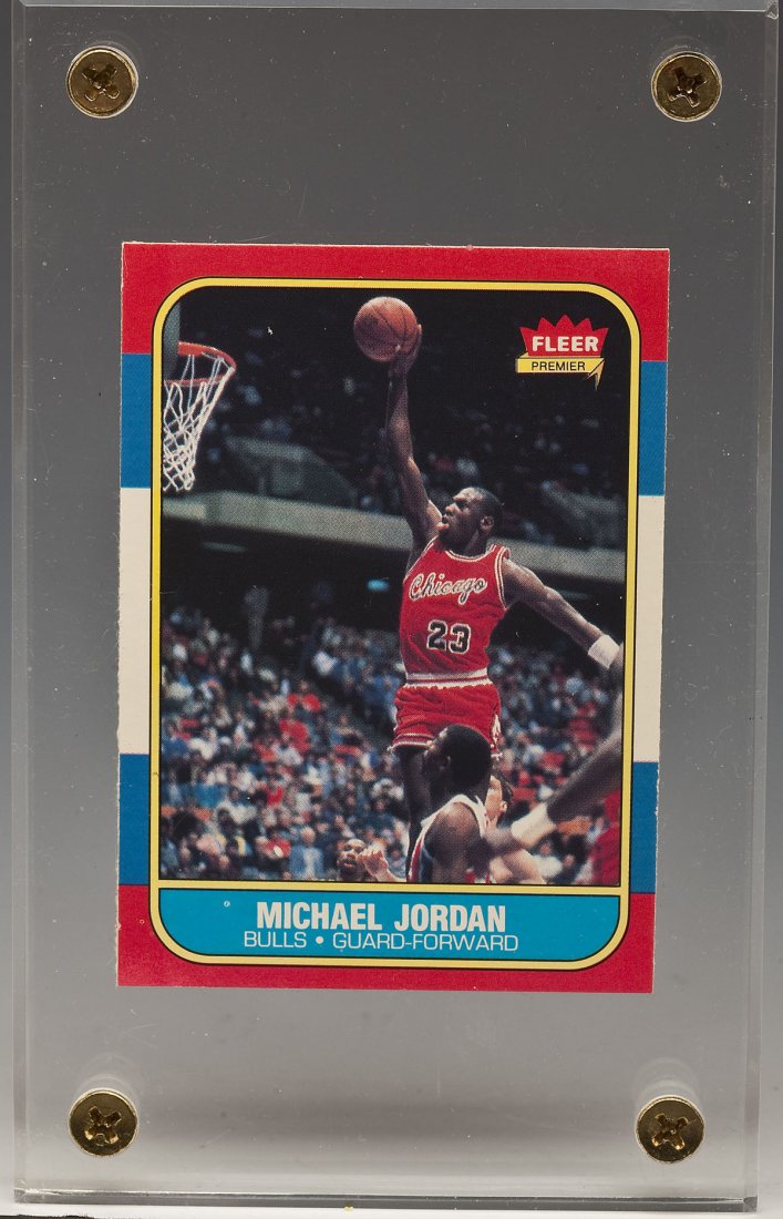 michael jordan 86 fleer card