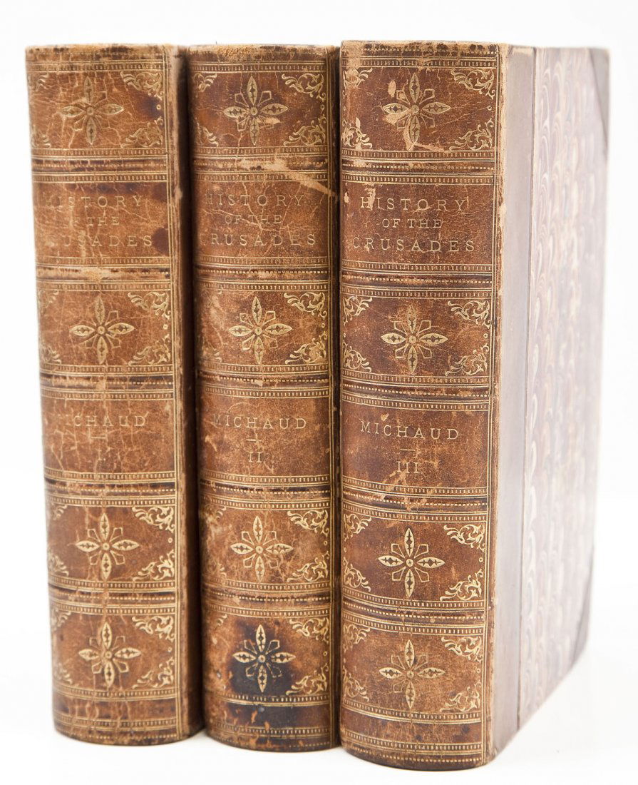 1881 The History of the Crusades Michaud 3 Vols (1 of 3)