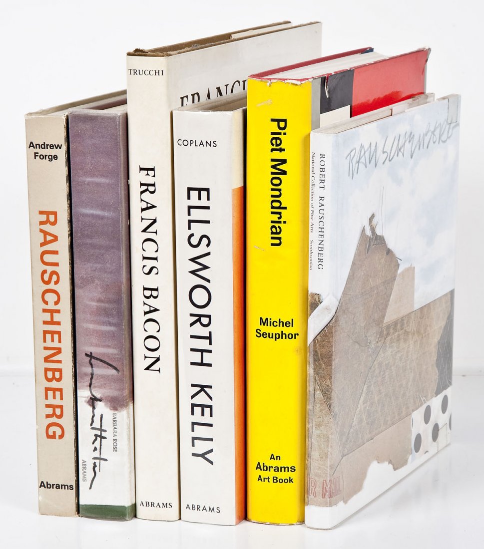 6 Volumes on Artists incl Mondrian & Bacon (1 of 1)