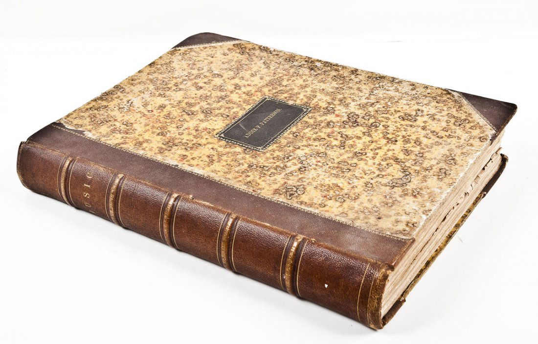 19th C Music Album w/I Wish I'd Been Born A Girl (1 of 10)