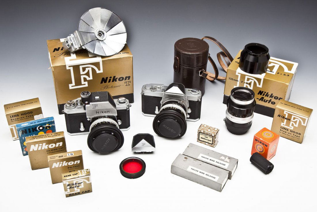 Vintage Nikon Camera & Accessory Group (1 of 10)