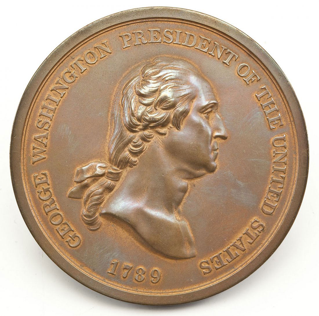 George Washington Bronze Peace Medallion (1 of 2)