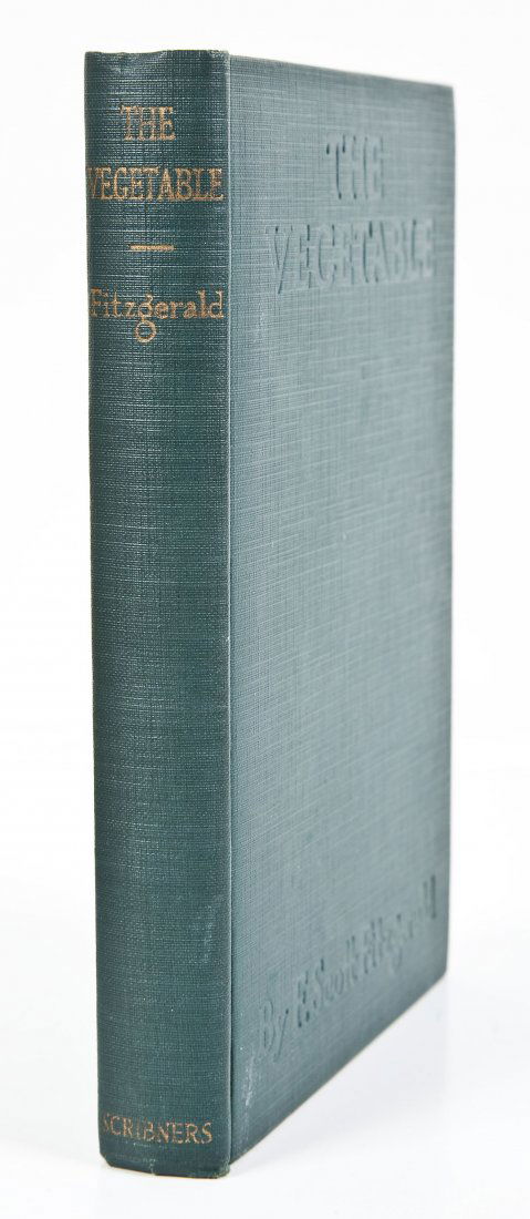 The Vegetable F. Scott Fitzgerald 1st Edition (1 of 3)