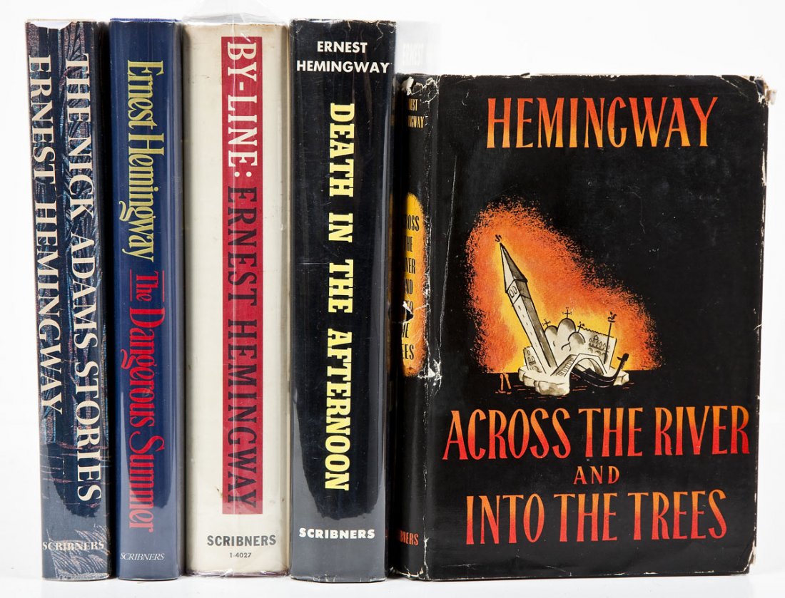 5 Books by Ernest Hemingway incl 1st Editions (1 of 2)