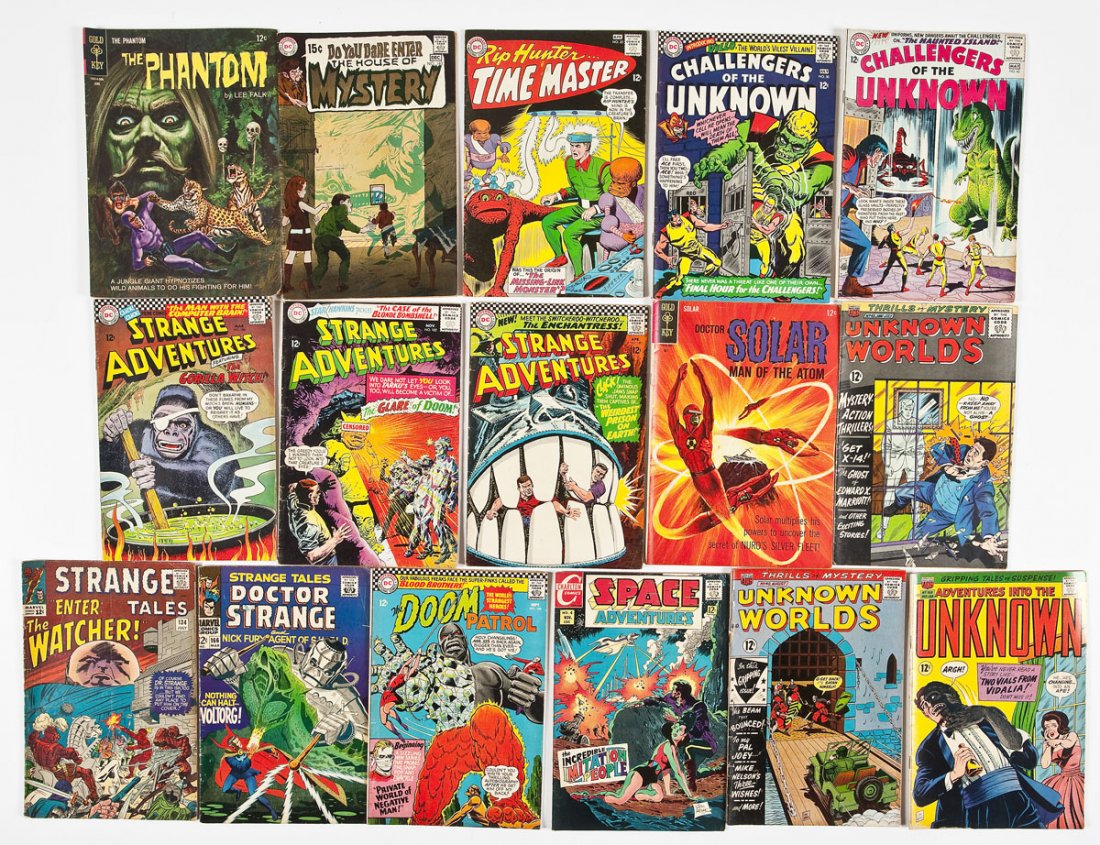 16 Vintage Sci-Fi Comics incl Doctor Solar (1 of 5)