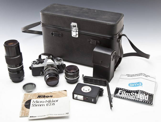 Nikon Fe Camera Outfit