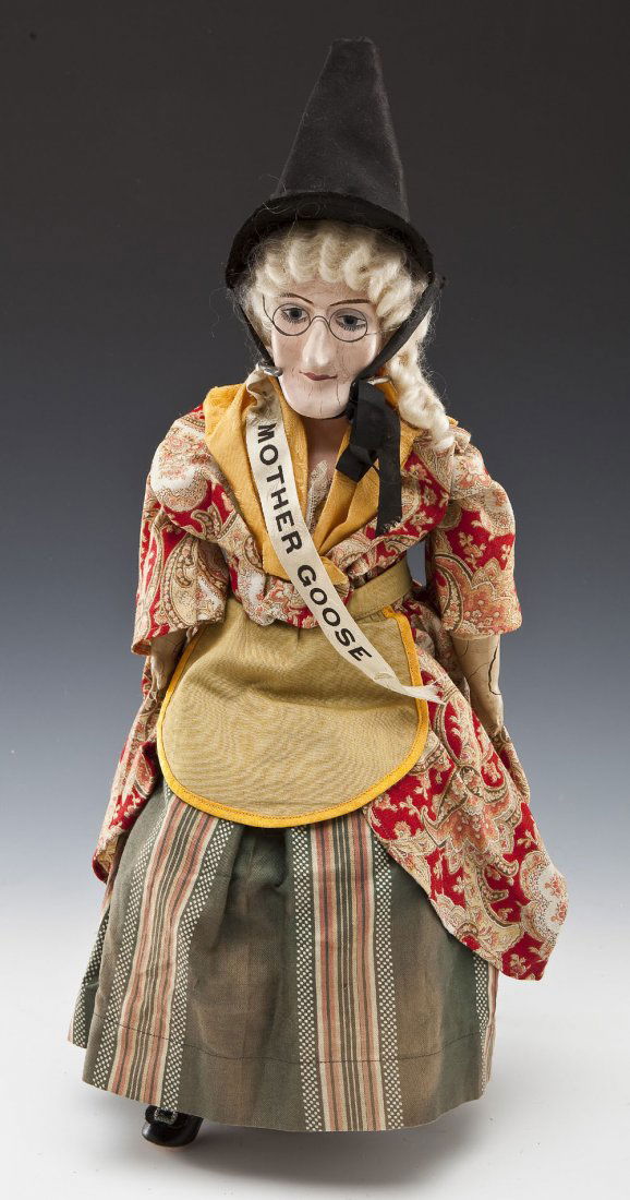 Vintage Mother Goose Composition Doll (1 of 4)