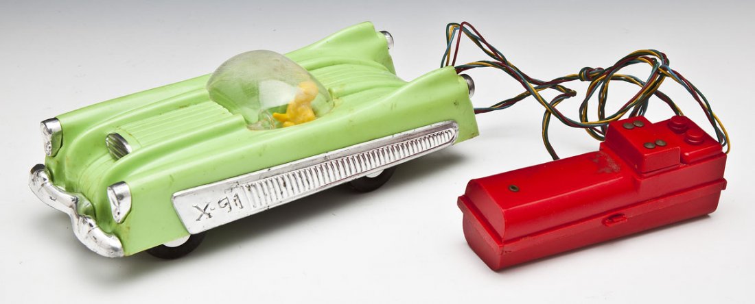 C 1954 Remote Control X-91 Futura Battery Car OB (1 of 5)