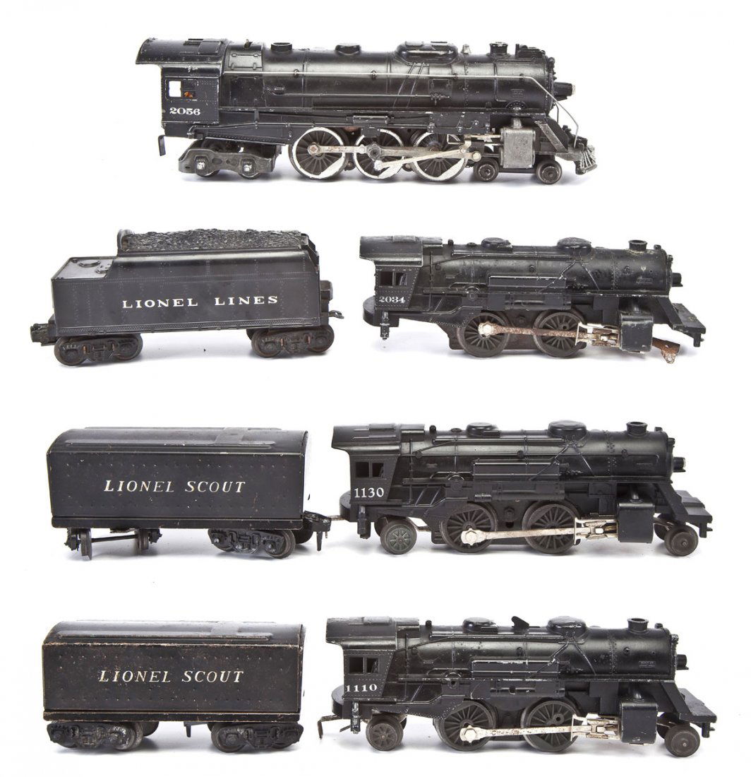 4 Lionel Locomotives & 3 Lionel Tenders (1 of 5)