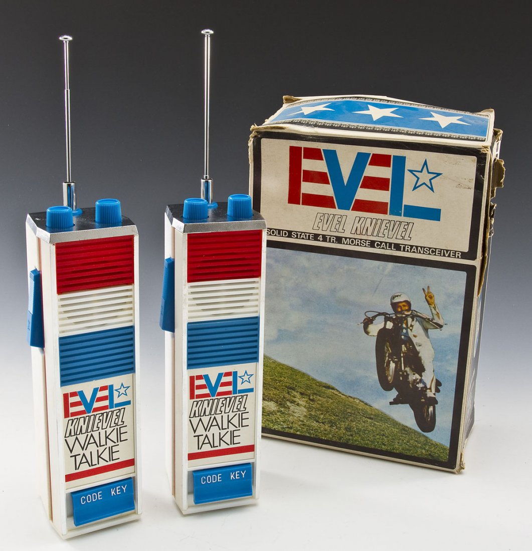 Evel Knievel No. X600 Walkie Talkies in OB (1 of 4)